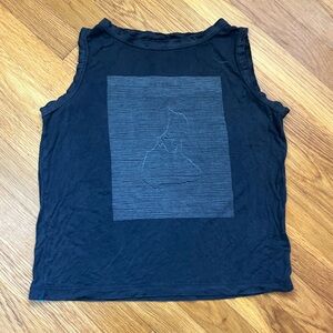 Block Island topo map Tank Top